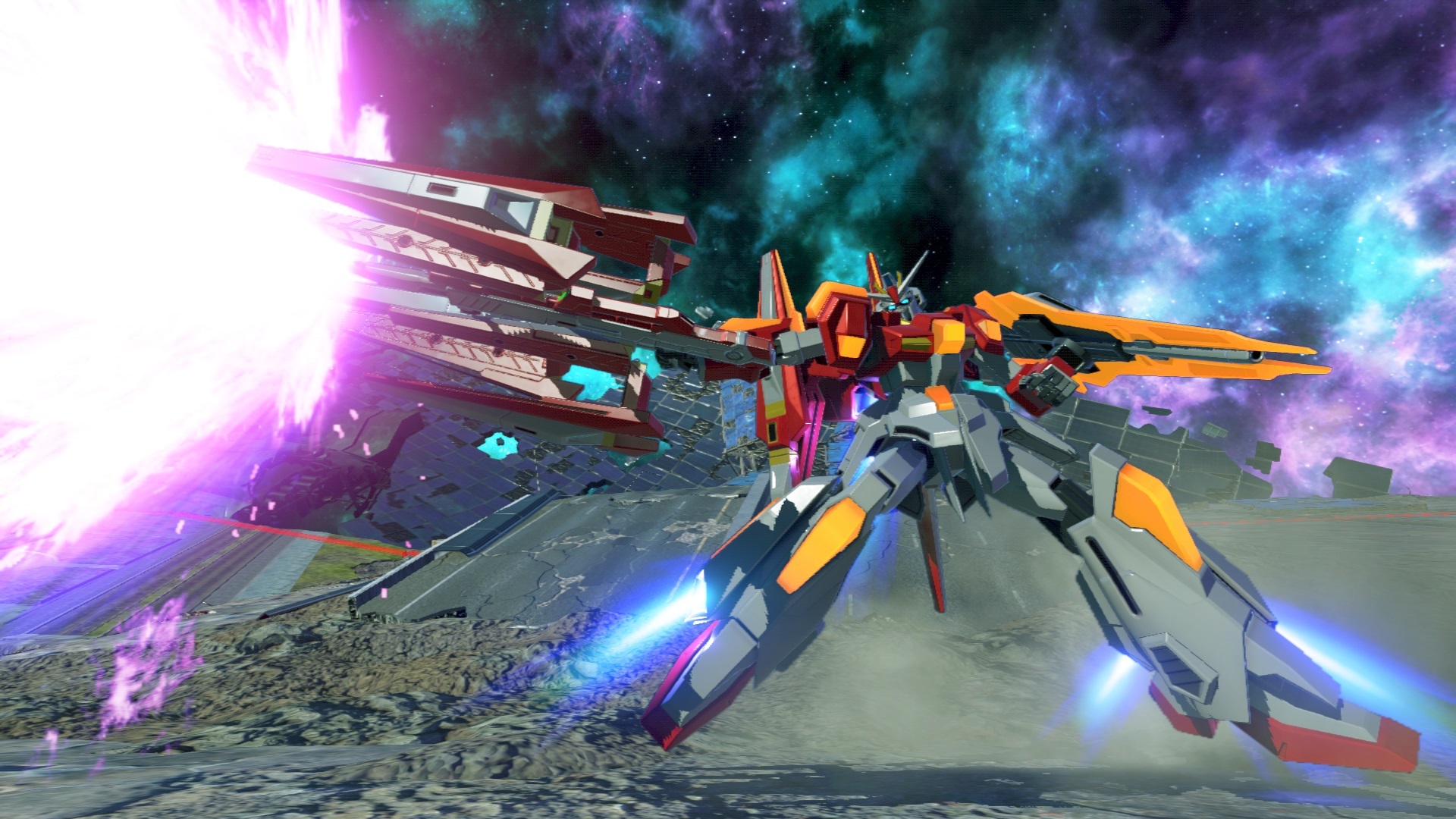画像集一覧 Ps4用 Gundam Versus Nガンダムやユニコーンガンダムなどが描かれた新たなキービジュアルが公開に アルトロンガンダム などの参戦機体も