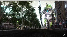 画像ギャラリー No.001のサムネイル画像 / PS4で「地球防衛軍5」が2017年に発売。直立する巨大なカエルのような敵が登場