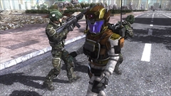 画像ギャラリー No.003のサムネイル画像 / 「地球防衛軍5」,第4の兵科「空爆誘導兵エアレイダー」の情報が公開。4種類の兵科や異星文明「プライマー」などの情報もまとめておさらい