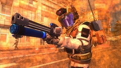 画像ギャラリー No.005のサムネイル画像 / 「地球防衛軍5」,第4の兵科「空爆誘導兵エアレイダー」の情報が公開。4種類の兵科や異星文明「プライマー」などの情報もまとめておさらい