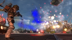 画像ギャラリー No.012のサムネイル画像 / 「地球防衛軍5」,第4の兵科「空爆誘導兵エアレイダー」の情報が公開。4種類の兵科や異星文明「プライマー」などの情報もまとめておさらい