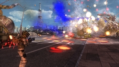 画像ギャラリー No.014のサムネイル画像 / 「地球防衛軍5」,第4の兵科「空爆誘導兵エアレイダー」の情報が公開。4種類の兵科や異星文明「プライマー」などの情報もまとめておさらい