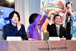 画像ギャラリー No.016のサムネイル画像 / 現在CBTも実施中の「フレイム×ブレイズ」がメディア対抗戦を開催。3on3のチーム戦をこなしつつ,巨大ボスの最終決戦を勝利に導こう