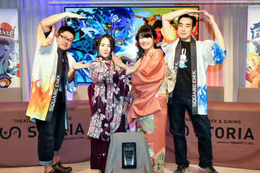 画像ギャラリー No.019のサムネイル画像 / 現在CBTも実施中の「フレイム×ブレイズ」がメディア対抗戦を開催。3on3のチーム戦をこなしつつ,巨大ボスの最終決戦を勝利に導こう