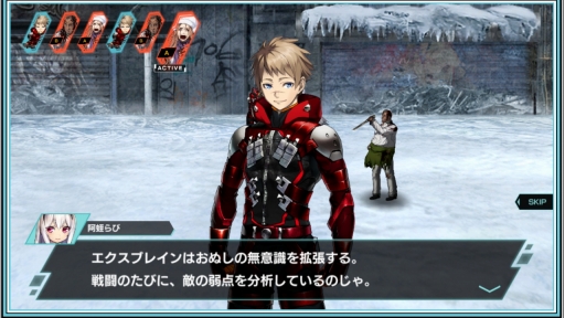 画像ギャラリー No.002のサムネイル画像 / 「凍京NECRO<トウキョウ・ネクロ> SUICIDE MISSION」を先行プレイ。凍える大都市で展開する刺激的な物語と戦術性の高いバトルに注目