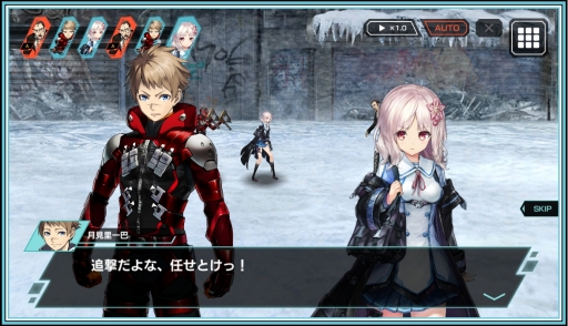 画像ギャラリー No.005のサムネイル画像 / 「凍京NECRO<トウキョウ・ネクロ> SUICIDE MISSION」を先行プレイ。凍える大都市で展開する刺激的な物語と戦術性の高いバトルに注目