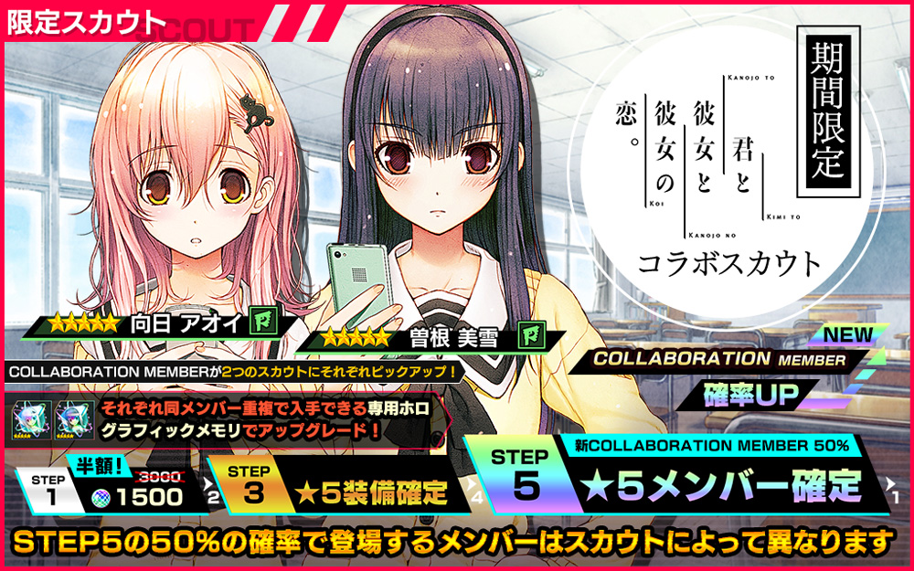 画像集no 003 凍京necro Suicide Mission と 君と彼女と彼女の恋 のコラボイベントがスタート