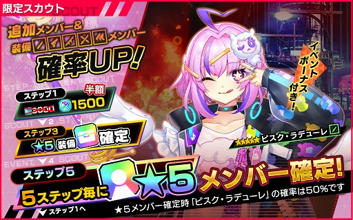 画像ギャラリー No.008のサムネイル画像 / 「凍京NECRO SUICIDE MISSION」原作の5周年記念キャンペーンと新イベントを開催