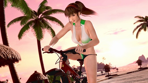 画像ギャラリー No.001のサムネイル画像 / 「DOAXVV」,ヒトミとルナの新SSR水着が登場。公式4コマ漫画第28回も公開