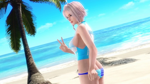 画像ギャラリー No.002のサムネイル画像 / 「DOAXVV」,ヒトミとルナの新SSR水着が登場。公式4コマ漫画第28回も公開