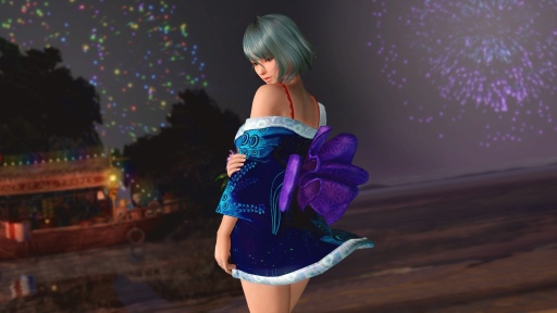 画像ギャラリー No.005のサムネイル画像 / 「DOAXVV」，トレンドコーデガチャに「紅孔雀」と「藍孔雀」が追加