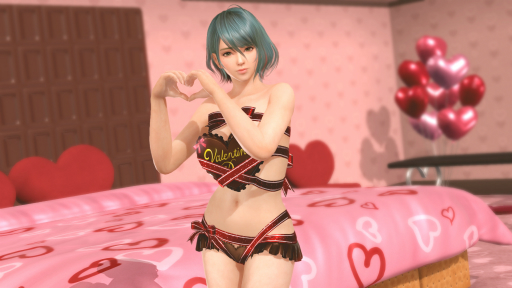 画像ギャラリー No.006のサムネイル画像 / 「DOAXVV」でバレンタインキャンペーンが開催。新SSR水着「メルティ・ハート」が出現率3倍で登場