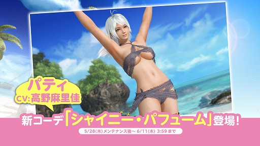 ���������꡼ No.004�Υ���ͥ������ / ��DOAXVV�ס���SSR����֥��㥤�ˡ����ѥե塼��ʥѥƥ��ˡפ��о�