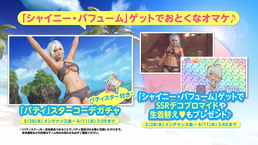 ���������꡼ No.005�Υ���ͥ������ / ��DOAXVV�ס���SSR����֥��㥤�ˡ����ѥե塼��ʥѥƥ��ˡפ��о�