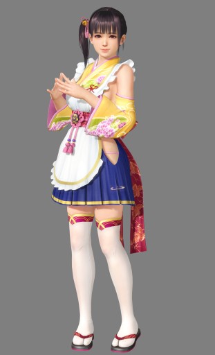 ���������꡼ No.001�Υ���ͥ������ / ��DOAXVV�פ˿�����饯�����֤��Ϥ�פ�����������4��ǯ��ǰ�����νб�Ծ����