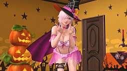 画像ギャラリー No.012のサムネイル画像 / 「DOAXVV」，ハロウィンキャンペーン 第1弾を開始。なつかしコーデガチャが最大で70連無料に