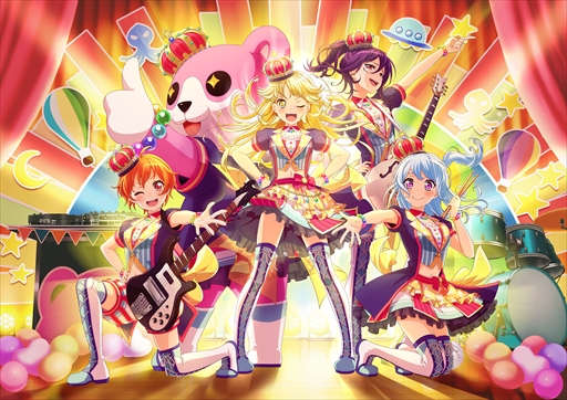 画像ギャラリー No.002のサムネイル画像 / 「バンドリ！」，“ハロー、ハッピーワールド！”第1位記念キャンペーンを開催