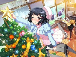 画像ギャラリー No.012のサムネイル画像 / 「バンドリ！」，CiRCLEとカフェテリアの背景がクリスマスムードに