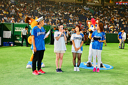 画像ギャラリー No.005のサムネイル画像 / 「バンドリ！」，8月23日に開催した北海道日本ハムファイターズタイアップ試合の内容が公開に