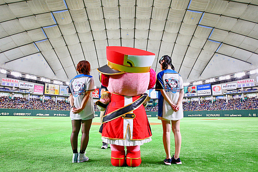 画像ギャラリー No.021のサムネイル画像 / 「バンドリ！」，8月23日に開催した北海道日本ハムファイターズタイアップ試合の内容が公開に