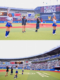 画像ギャラリー No.012のサムネイル画像 / 「バンドリ!」,10月13日に開催した千葉ロッテマリーンズタイアップ試合の内容を公開