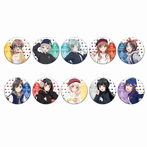 画像ギャラリー No.009のサムネイル画像 / 「バンドリ!」,アパレルブランド「WEGO」とのコラボ第2弾が開催決定