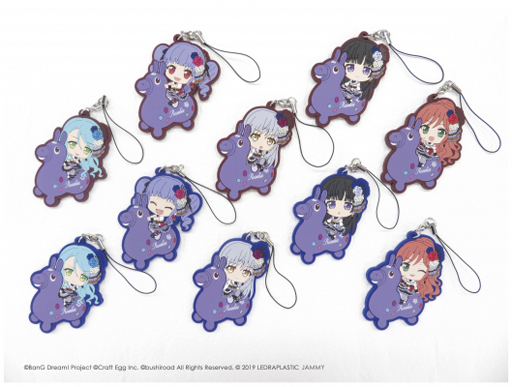 画像ギャラリー No.003のサムネイル画像 / 「バンドリ!」,「RODY」とのコラボ商品「トレーディングラバーストラップ」が発売に