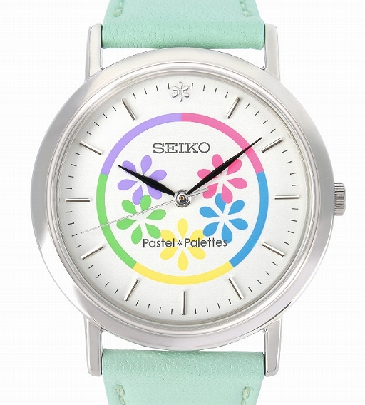バンドリ！」とセイコーがコラボ。腕時計「Pastel＊Palettesモデル」の