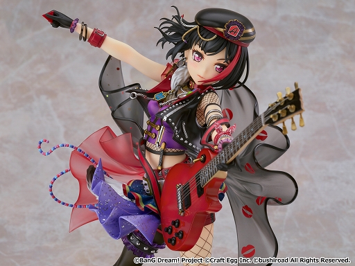 バンドリ より 美竹蘭 の1 7スケールフィギュアが21年6月に登場 予約受付が開始