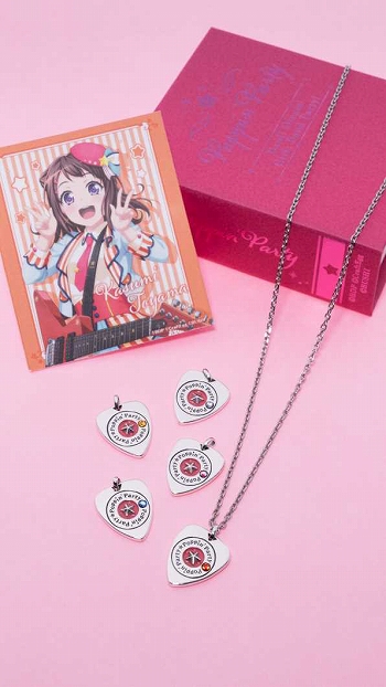 バンドリ!ガルパ」のバンドをモチーフとしたネックレスの受注が開始