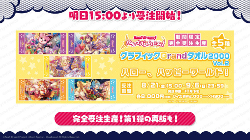 画像ギャラリー No.003のサムネイル画像 / 「バンドリ!TV LIVE 2020」新情報まとめ&第30回放送も発表