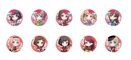 画像ギャラリー No.008のサムネイル画像 / 「バンドリ! ガールズバンドパーティ!」12月5日から「セガ限定プライズキャンペーン」や,たい焼き「バンドリ! 焼き」の販売を実施