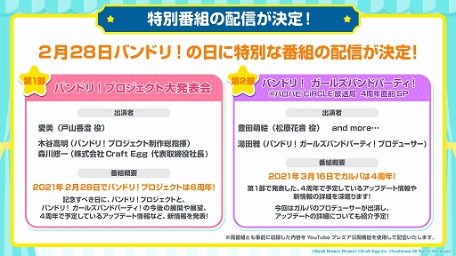 画像ギャラリー No.002のサムネイル画像 / 「ガルパ」の配信4周年記念キャンペーンが開催決定