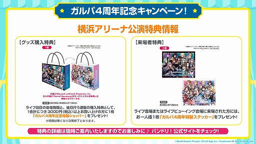 画像ギャラリー No.007のサムネイル画像 / 「ガルパ」の配信4周年記念キャンペーンが開催決定