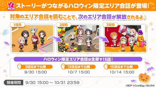 画像ギャラリー No.008のサムネイル画像 / 「バンドリ!ガルパ」,新イベント形式のメドレーライブイベントが開催