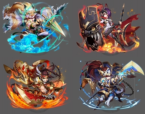 画像ギャラリー No.006のサムネイル画像 / 「三国ブレイズ」に新レアリティ“MR武将”を追加。錦帆甘寧など4人の情報が公開