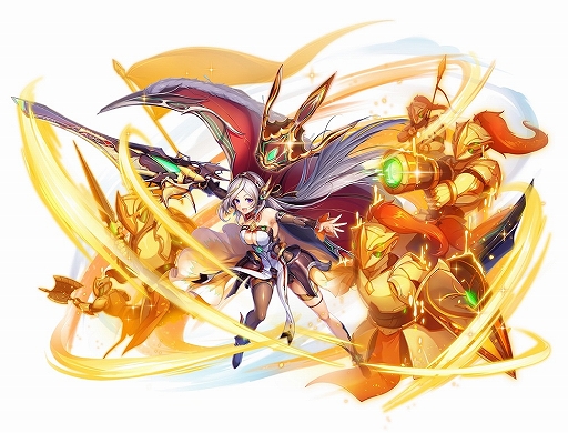 画像ギャラリー No.003のサムネイル画像 / 「神姫PROJECT A」,「キングー」など人気神姫3人が光属性で新登場。レイドイベント「自覚無き王威の覚醒」も開催