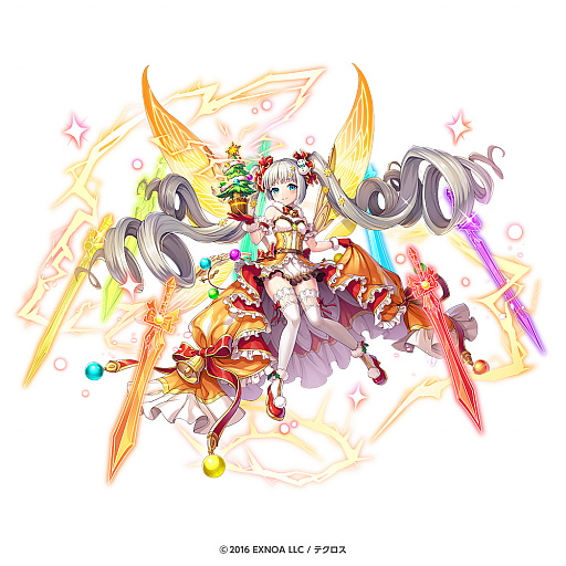 画像ギャラリー No.004のサムネイル画像 / 「神姫PROJECT A」,クリスマス衣装のキャラが登場する特別レイドイベントを開催