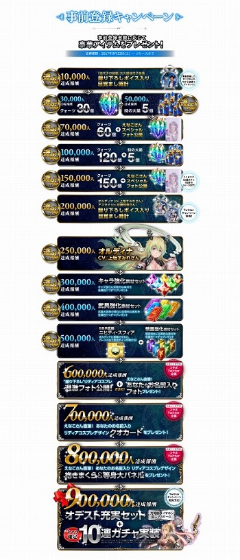 画像ギャラリー No.005のサムネイル画像 / 「ORDINAL STRATA」,事前登録者数が50万を突破