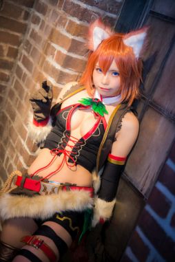 画像ギャラリー No.008のサムネイル画像 / 「ORDINAL STRATA」,新たに「レイドバトル」「召喚」に関する情報が公開に。えなこさんの「撮り下ろしリディアコスプレ過激フォト」も解禁