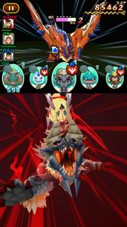 画像ギャラリー No.005のサムネイル画像 / 「オトモンドロップ」,ジンオウガ亜種がステップガチャに。歴代亜種も復刻