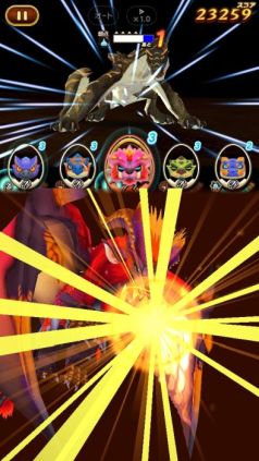 画像ギャラリー No.004のサムネイル画像 / 「オトモンドロップ モンスターハンター ストーリーズ」に炎王龍テオ・テスカトルが登場