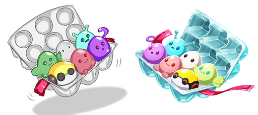 画像ギャラリー No.002のサムネイル画像 / 「エイリアンのたまご」,Twitter連動企画「オリジナル宇宙船」の採用作品が登場