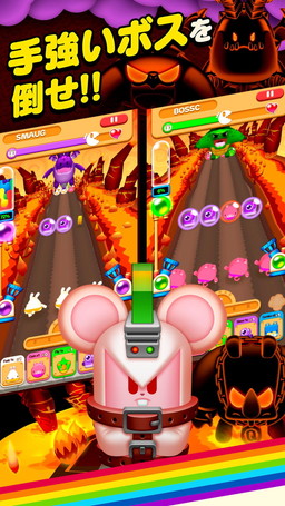 画像ギャラリー No.004のサムネイル画像 / 「虹色らんにんぐ」の事前登録がスタート。“逆色合わせ”が特徴のランゲーム