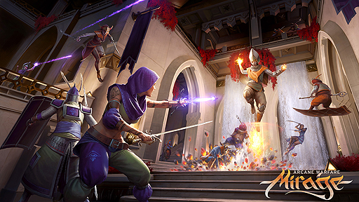 画像ギャラリー No.003のサムネイル画像 / PC用チーム対戦アクション「Mirage: Arcane Warfare」が,Steamにて明日24時間限定で無料に
