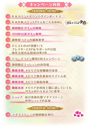 画像ギャラリー No.012のサムネイル画像 / 「マギアレコード」,お正月キャンペーン第1弾が本日開始。期間限定イベントも