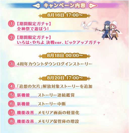 画像ギャラリー No.012のサムネイル画像 / 「マギレコ」で4周年記念直前キャンペーンが本日開始