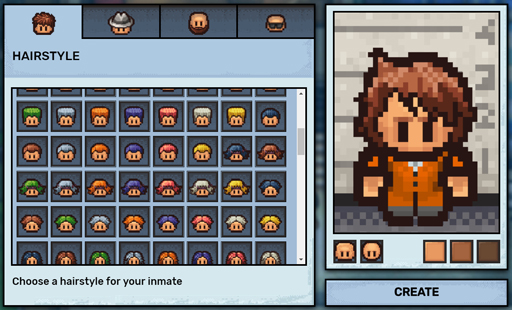 æǿThe Escapists 2פ823ȯꡣȤΡCreate-a-Conפǥץ쥤䡼饯θܤͤ褦