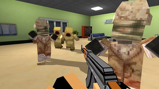 画像ギャラリー No.001のサムネイル画像 / ゾンビ撃退シューティング「ピクセルデッド」がauスマートパスで配信開始