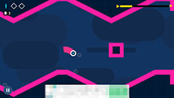 画像ギャラリー No.008のサムネイル画像 / 線を引いてアバターをゴールまで誘導しよう。iOS向けカジュアルゲーム「One More Bounce」を紹介する「（ほぼ）日刊スマホゲーム通信」第1249回